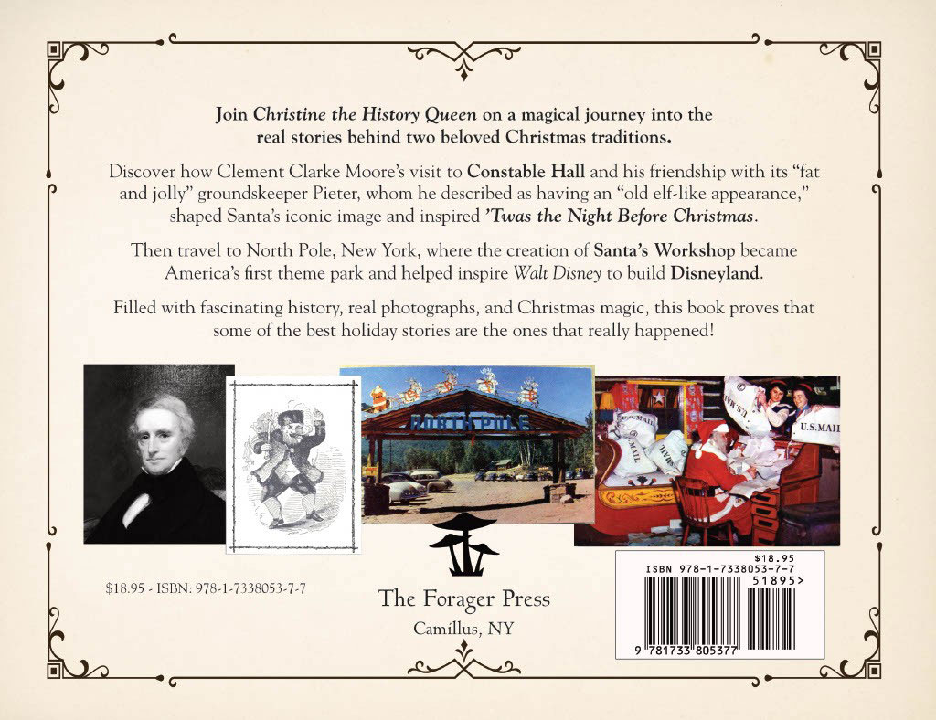 Twas the story that changed Christmas Back Cover