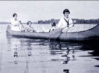 calm water of Piseco Lake