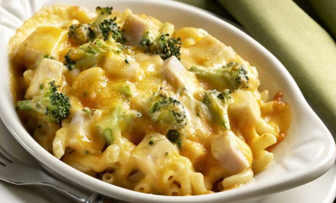 cheese with broccoli