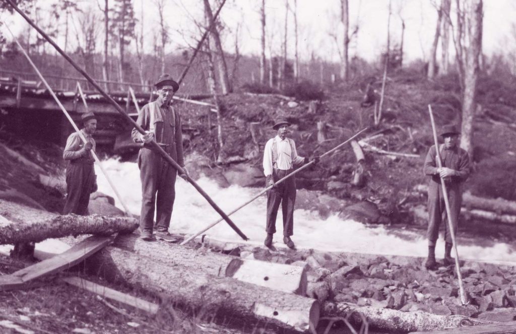 river logging